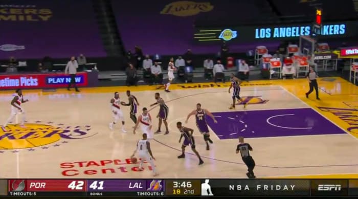 One false step, like Marc Gasol's above, is all it takes for Damian Lillard to beat defenses.